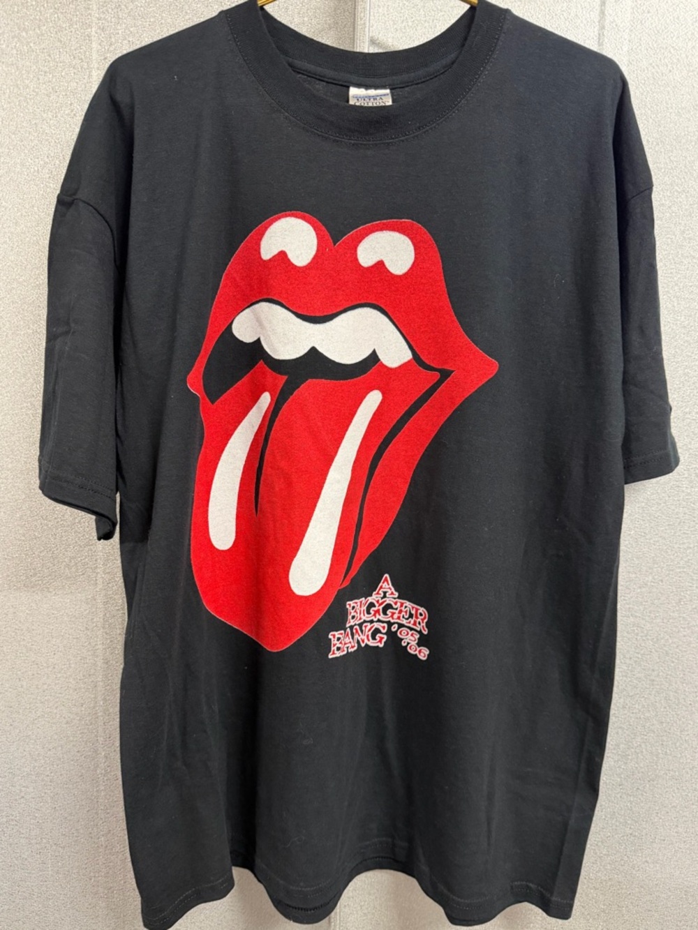 Rolling Stones Bigger Bang Tour 2005 2006 Tee XL Black